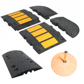 Rallentatori di velocità, dossi e passacavi